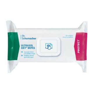 Ultrasol Oxy Wipes Flow Pack, 20 cm x 20 cm | 108 Tücher/Pack Schnelldesinfektionstücher nach KRINKO Empfehlung, sporizid Wirksamkeit in 15 Minuten+++ BIOZIDPRODUKTE VORSICHTIG VERWENDEN. VOR GEBRAUCH STETS ETIKETT UND PRODUKTINFORMATIONEN LESEN +++