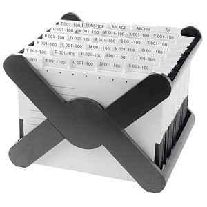 HAN Hängeregistratur-Korb X-CROSS KARMA, schwarz