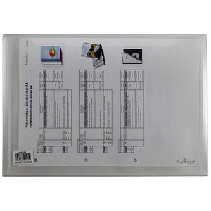 FolderSys Dokumententaschen DIN A4 transparent glatt 0,20 mm