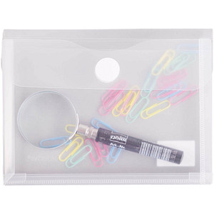 FolderSys Dokumententaschen DIN A6 transparent glatt 0,20 mm