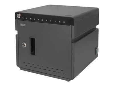 DIGITUS Mobiler Desktop Ladeschrank für Notebooks/Tablets