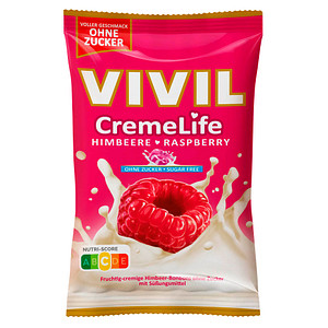 VIVIL® Creme Life Himbeere Bonbons 90,0 g