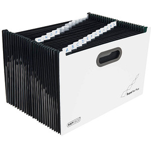 RAPESCO Fächermappe SupaFile Plus, DIN A4+, 26 Fächer, weiß