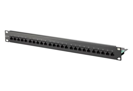 METZ CONNECT BTR UAE 25x8(4) Cat.3 130814-0203-E Stahlblech schwarz 19z 1HE Pat