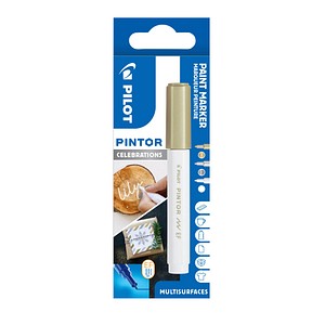 3 PILOT Pintor Celebrations Kreativmarker farbsortiert 1,0 mm