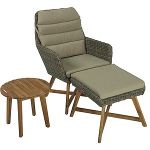 Garden Pleasure Loungesessel Calvia braun