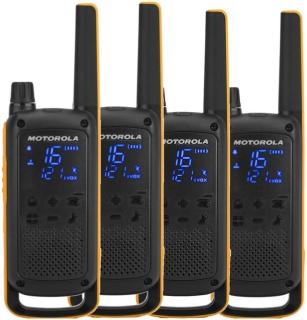 MOTOROLA Talkabout T82 Extreme QuadPack PMR446 HFG inkl. Koffer