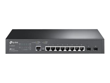 TP-LINK JetStream? 8-Port Gigabit L2+ Managed Switch with 2 SFP Slots