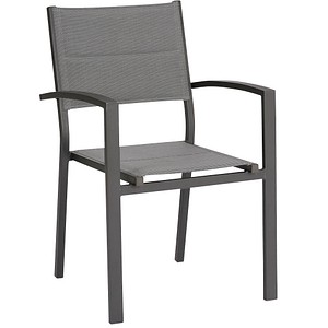 BEST Gartenstuhl Varese anthrazit