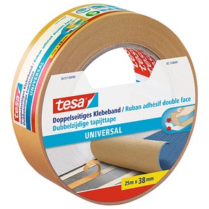 tesa Doppelseitiges Klebeband universal, 38 mm x 25 m