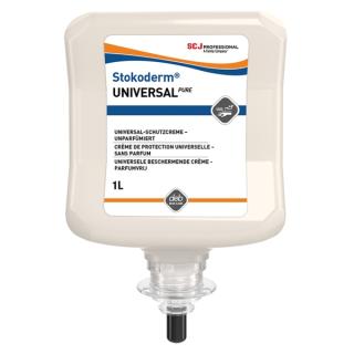 Stoko Stokoderm® UNIVERSAL PURE | 1-Liter-Patrone universelle Hautschutzcreme - unparfümiert