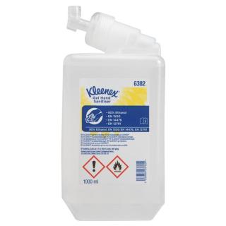Kleenex® Handdesinfektionsgel | 6 x 1-Liter Patrone Handdesinfektionsgel auf Alkoholbasis