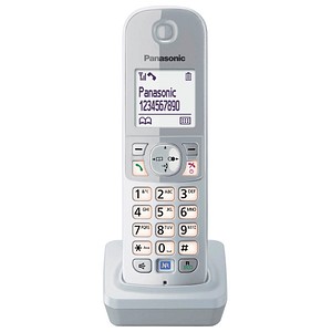 PANASONIC Mobilteil KX-TG68xx Serie inkl. Ladeschale silber