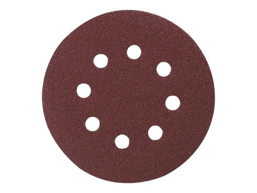 MAKITA Exzenterschleifpapier mit Klett Körnung 100 (Ø) 125 mm P-43561 10 St. (P