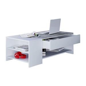 VCM my home Tindus Couchtisch Holz Betonoptik 100,0 x 50,0 x 35,0 cm