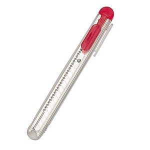 NT Cutter iA 120 P, Kunststoff-Gehäuse, rot-transparent
