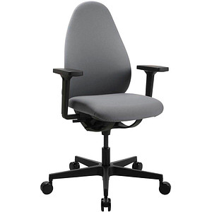 Topstar Bürostuhl Soft Sitness Art G, SA60O2MT3MT3 Stoff grau, Gestell schwarz