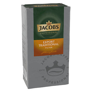 JACOBS EXPORT TRADITIONAL Kaffee, gemahlen Arabica- und Robustabohnen 1000,0 g