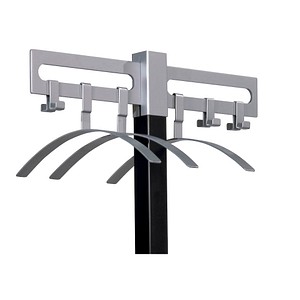 kerkmann Stahl-Kleiderbügel Montana, alusilber