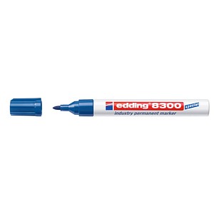 EDDING Permanent-Marker Edding E-8300 Blau Rundform 1.5 - 3 mm 1 St.