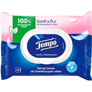Tempo Feuchttücher Sanft & Pur 42 Tücher