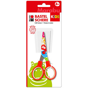 Marabu KiDS Bastelschere, rund, Länge: 130 mm
