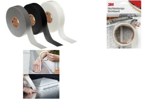 3M Hochleistungs-Dichtband 4412, Maße: 25,4 mm x 16,5 m einseitiges Acrylic Foa