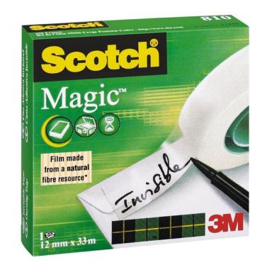 3M Klebeband 3M Scotch® Magic? 810 Matt (L x B) 33 m x 12 mm Inhalt: 1 Rolle(n)