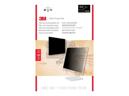 3M PF22.0W PRIVACY FILTER BLAC