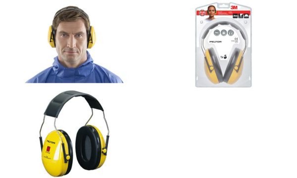3M Peltor Kapselgehörschutz Optime H510AC1 gelb (H510AC1)