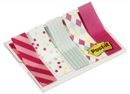 3M Post-it Haftmarker Index Mini, 11,9 x 43,2 mm, Candy Candy Collection, Hafts
