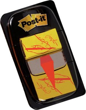 3M Post-it® Index Symbole/680-31 25,4x43,2 mm Unterschrift Inh.50