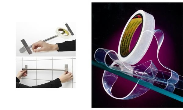 3M beidseitig wiederablösbares Kleb eband 4658F, transparent (9055130)