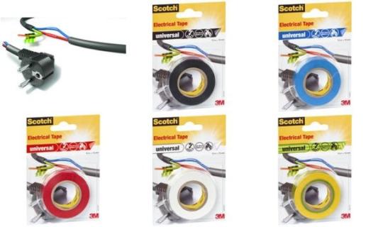 3M universal 4401RED Isolierband Scotch® Rot (L x B) 10 m x 15 mm 1 Rolle(n)