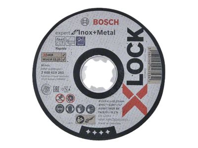 BOSCH Trennscheiben PRO Stainless Steel and Metal X-Lock