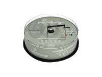 MEDIARANGE - 25 x CD-R - 700MB (80 Min) 52x - bedruckbare Oberfläche - Spindel 