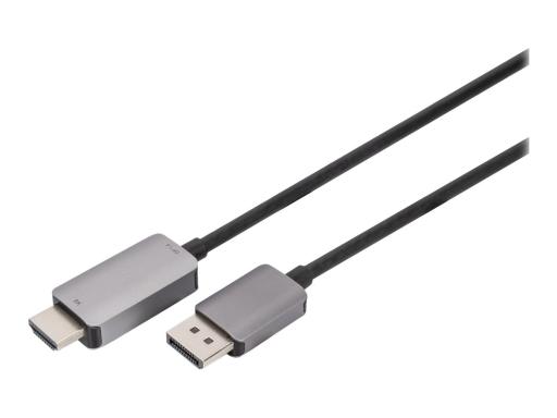 DIGITUS DisplayPort Adapterkabel DP auf HDMI A 1,8m schwarz