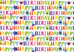 SUSY CARD Geschenkpapier "Little Monsters", auf Rolle