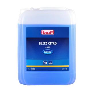 G481 Blitz-Citro | 10 Literneutraler Allesreiniger mit Alkohol und Citrusduft
