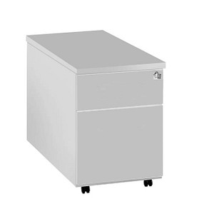 kerkmann Rollcontainer, 1 Schub, lichtgrau