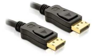 DELOCK Kabel Displayport St-St. Gold 2m DL
