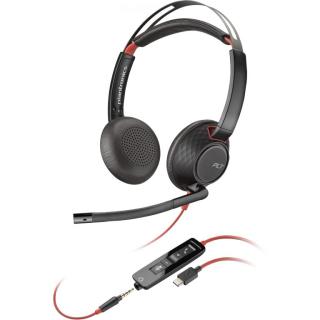 HP Poly Blackwire 5220 Stereo USB-C Headset