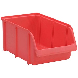 hünersdorff Sichtlagerkasten Größe 4 7,1 l rot