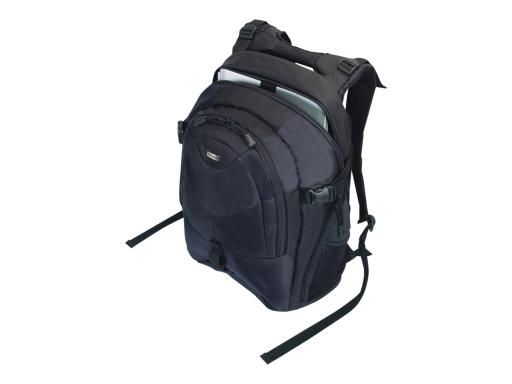 40,6cm (16") Campus Backpac Notebook Rucksack Nylon schwarz