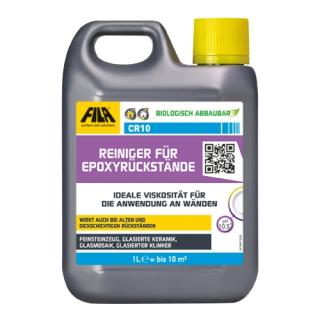 Fila CR10 | 1 LiterReiniger für Rückstände von Epoxidfugenmörtel
