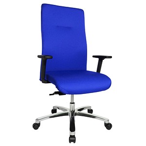 Topstar XXL Bürostuhl Big Star 20, BT290T W56 blau, alu Stoff
