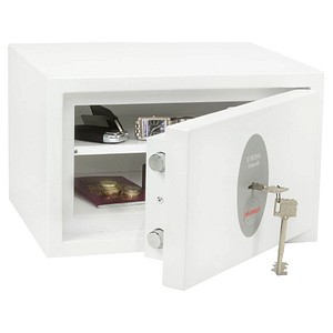 phoenix Tresor Fortress Security Safe Sicherheitsstufe S2 nach EN14450 weiß 35,0 x 30,0 x 22,0 cm