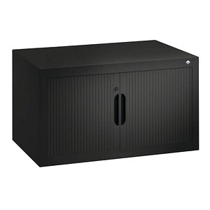 CP Omnispace Aufsatz-Rollladenschrank schwarzgrau keine Fachböden 80,0 x 42,0 x 45,0 cm