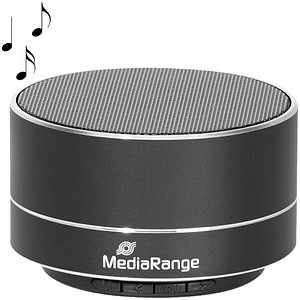 MEDIARANGE Portable Bluetooth speaker - Lautsprecher - tragbar - kabellos - Blu