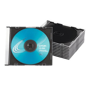 MEDIARANGE Retail-Pack CD-Slimcases single 10pieces